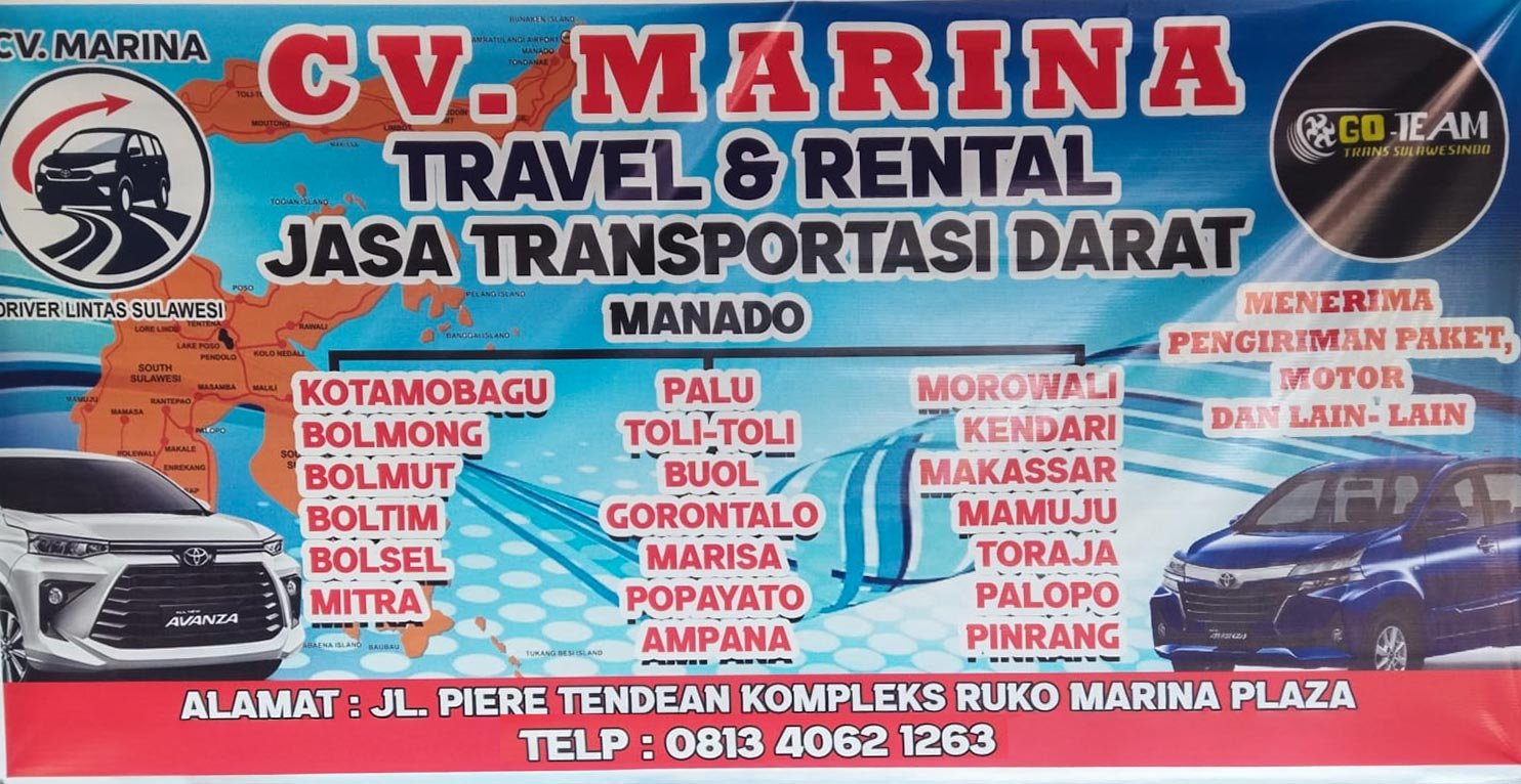 Jasa Transportasi Darat Manado